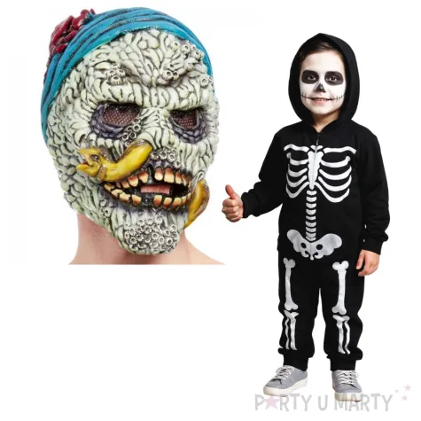 maska morski stwor lateksowa smiffys