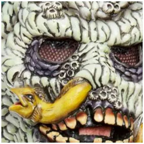 maska morski stwor lateksowa smiffys