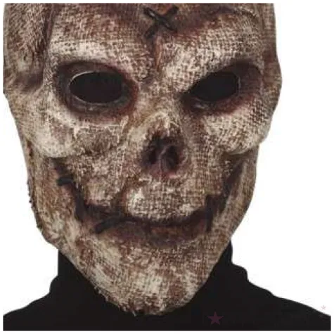maska mroczna czaszka lateksowa guirca
