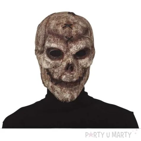 maska mroczna czaszka lateksowa guirca