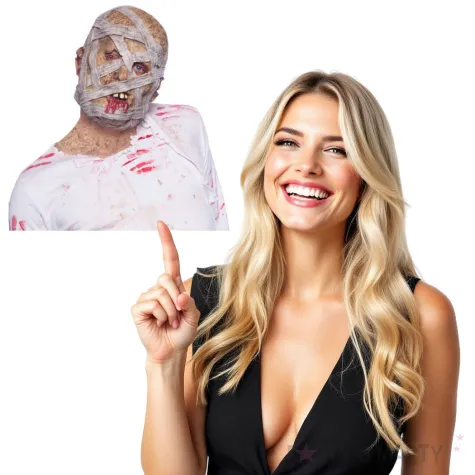 maska mumia lateksowa folat