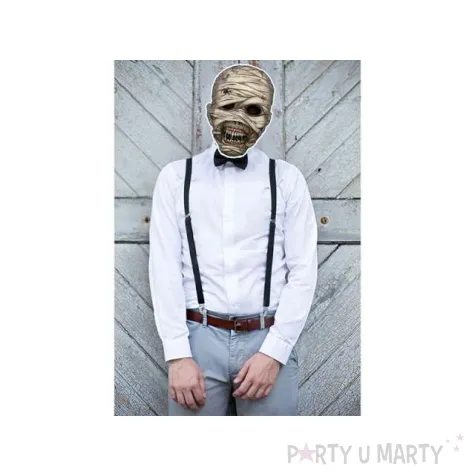 maska mumia papierowa