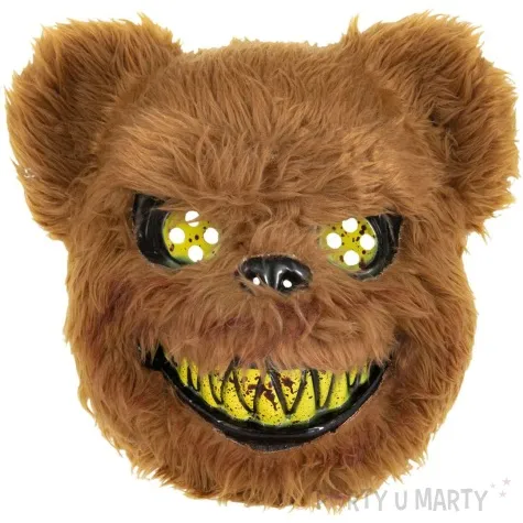 maska niedzwiedz morderca bez serca brazowy partypal