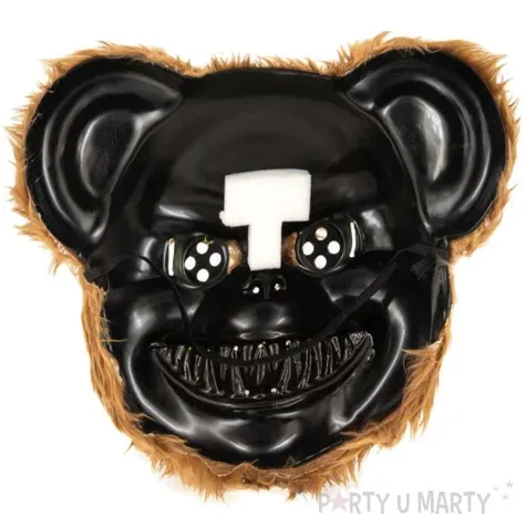maska niedzwiedz morderca bez serca brazowy partypal