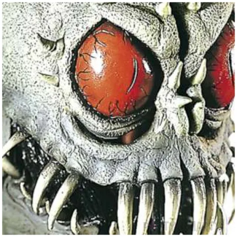 maska obcy najezdzca szara lateksowa widmann