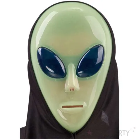 maska obcy ufoludek plastikowa carnival toys