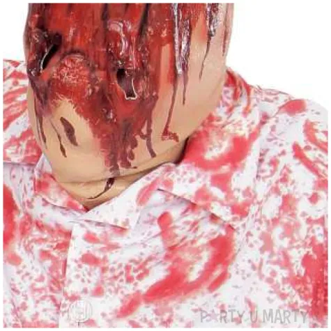 maska odcieta glowa lateksowa widmann