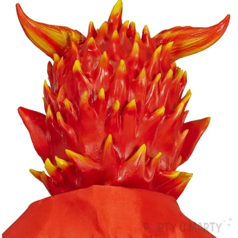 maska ognisty diabel plonacy szatan lateksowa widmann