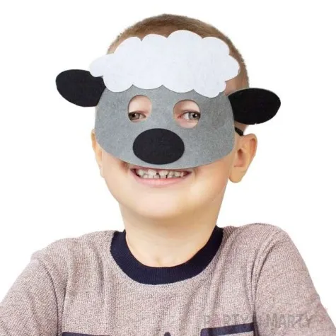 maska owieczka filcowa godan