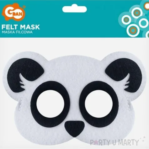 maska panda filcowa godan