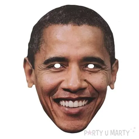 maska papierowa barack obama powergift