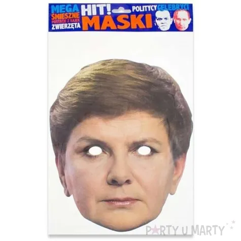 maska papierowa beata szydlo powergift