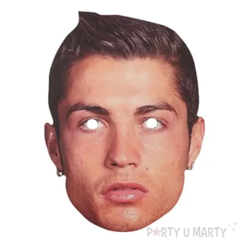 maska papierowa cristiano ronaldo powergift