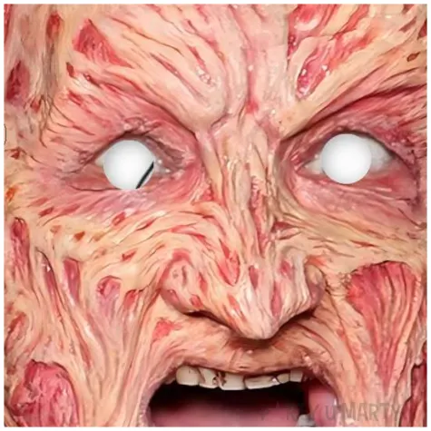 maska papierowa halloween freddy z koszmaru rozm uniwersalny