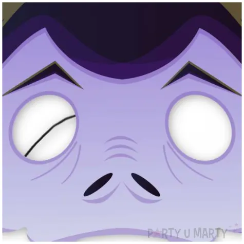 maska papierowa halloween wampir rozm uniwersalny