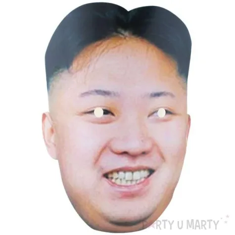 maska papierowa kim jong un funnyfashion