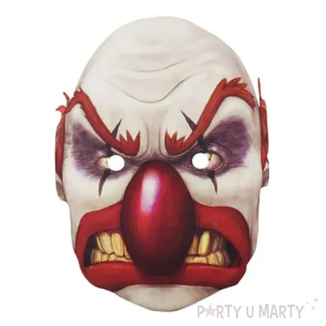 maska papierowa klaun psychopata powergift