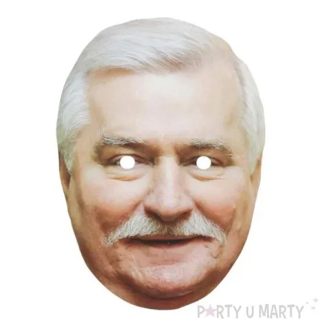 maska papierowa lech walesa powergift