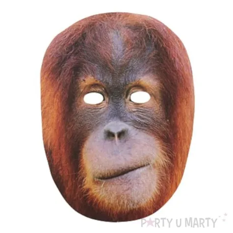 maska papierowa orangutan powergift