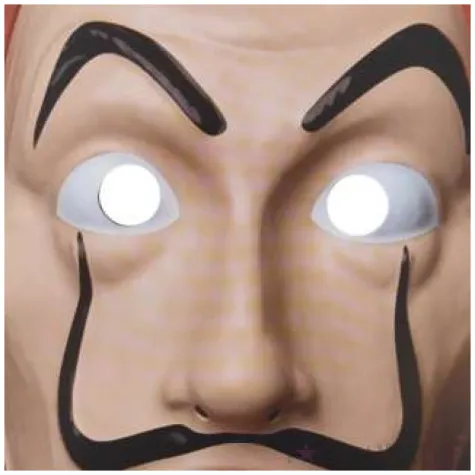 maska papierowa squid salvador dali powergift