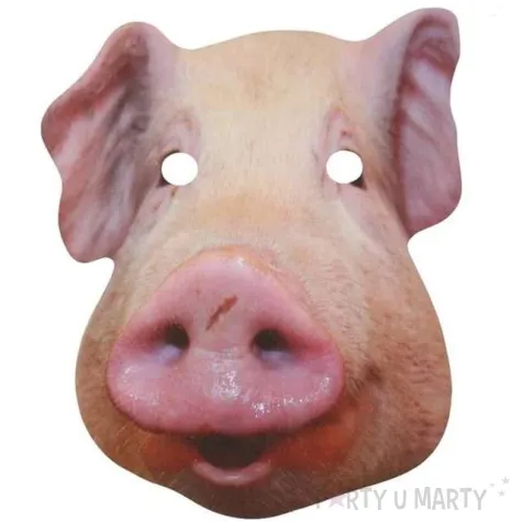 maska papierowa swinia powergift