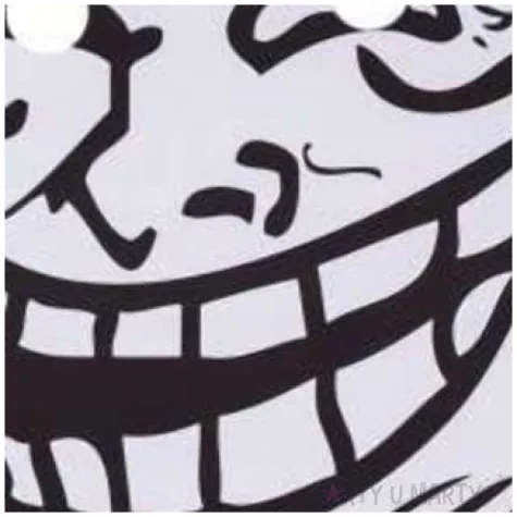 maska papierowa trollface powergift