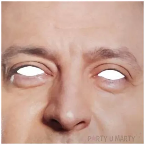 maska papierowa wolodymyr zelenski powergift