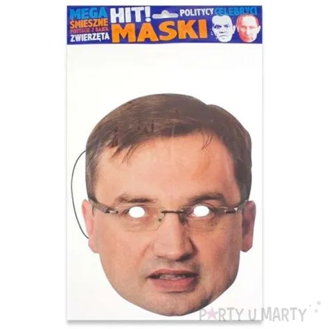 maska papierowa zbigniew ziobro powergift