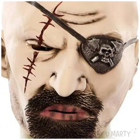 maska pirat lateksowa fyasa