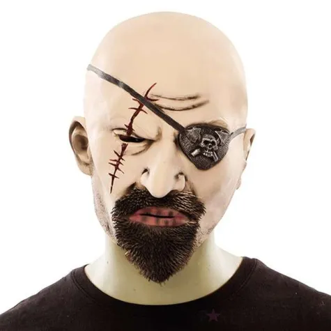 maska pirat lateksowa fyasa