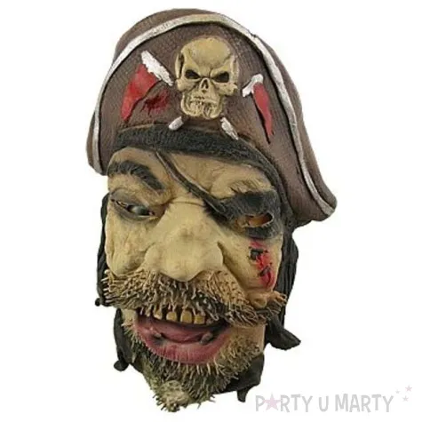 maska pirat straszny lateksowa