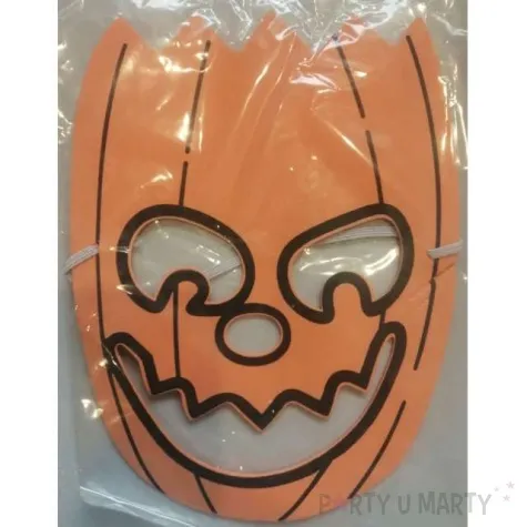 maska pomaranczowa dynia piankowa arpex