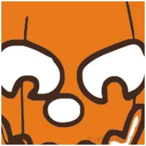 maska pomaranczowa dynia piankowa arpex