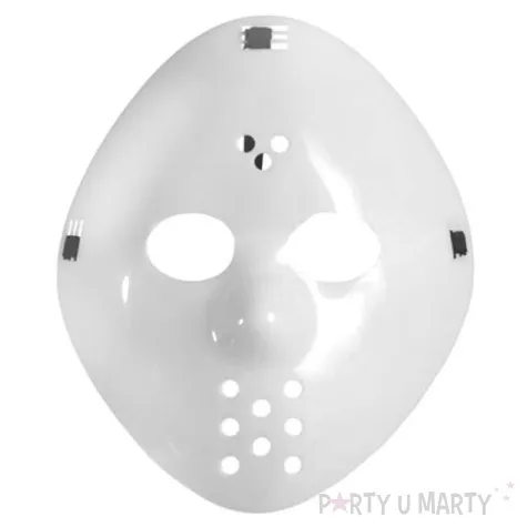 maska psychopata biala