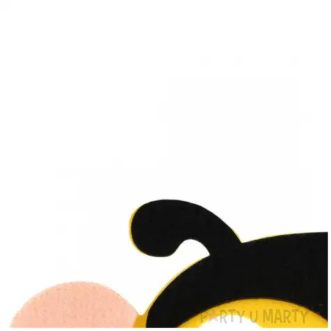 maska pszczolka filcowa partypal