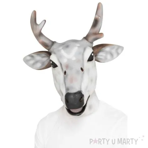 maska renifer lateksowa szary smiffys