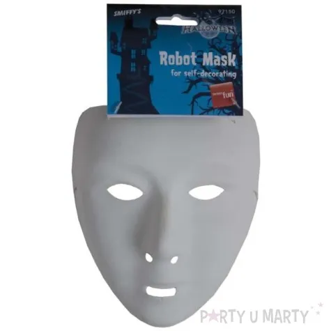 maska robot plastikowa smiffys