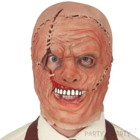 maska skorzana twarz lateksowa guirca