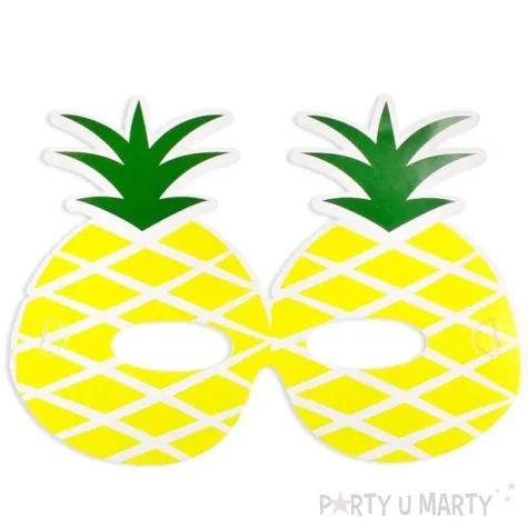 maska slodki ananas papierowa godan 6 szt