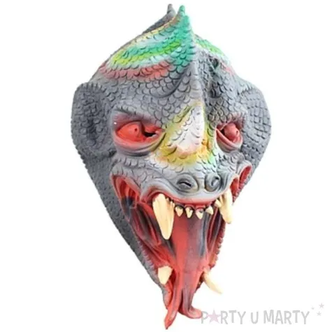 maska smok lateksowa