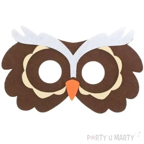 maska sowa filcowa godan