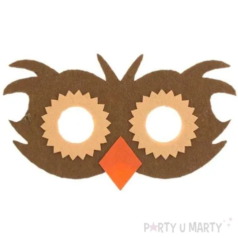 maska sowka filcowa godan