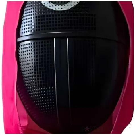 maska squid game kolko czarny godan