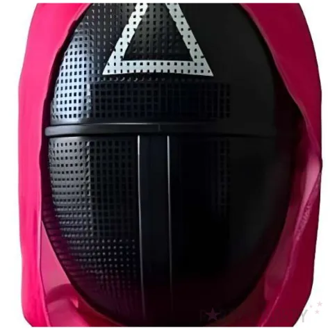 maska squid game trojkat czarny godan