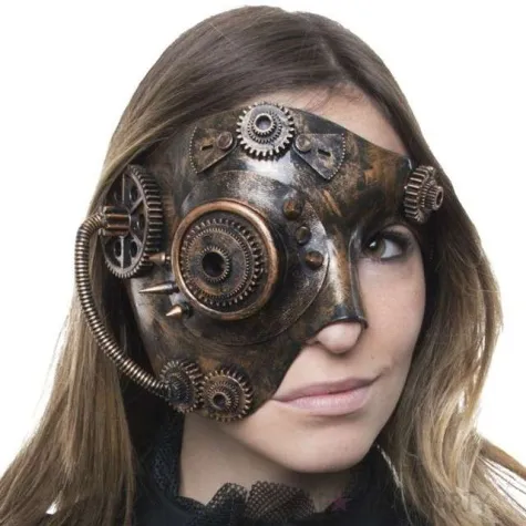 maska steampunk funnyfashion