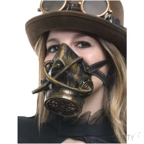 maska steampunk gazowa funnyfashion
