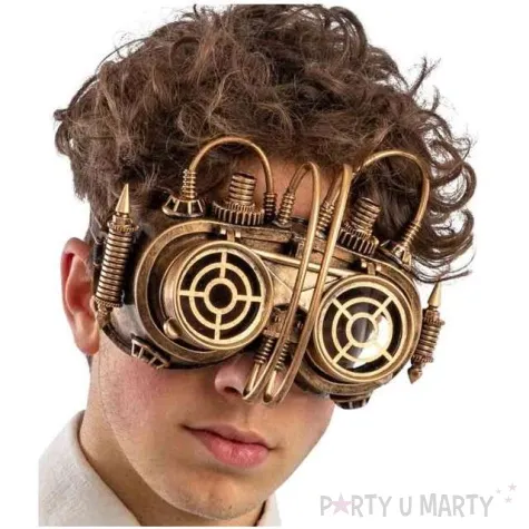 maska steampunk mechanic carnival toys