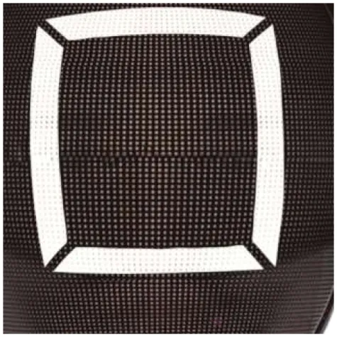 maska straznik squid symbol kwadratu adult czarna guirca