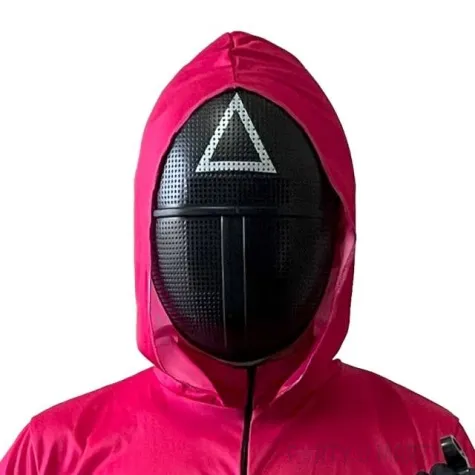 maska straznik squid symbol trojkat czarna godan