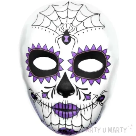 maska swieto zmarlych biala smierc smiffys